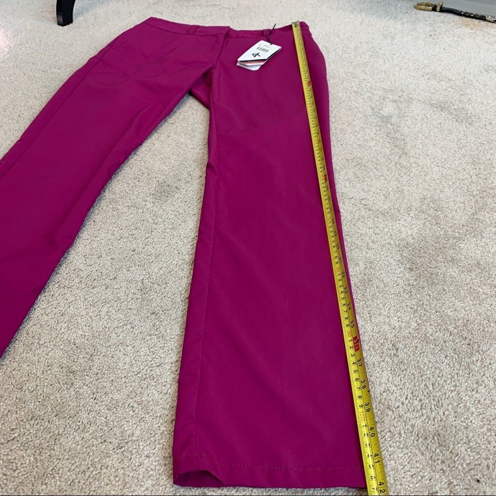 CROSS-SPORTSWEAR Amy Golf ski pants in purple wine Sz EU40/US10 NWT - Picture 5 of 11